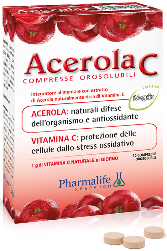 ACEROLA C 30 COMPRESSE OROSOLUBILI - Farmastop