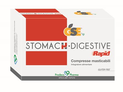 GSE STOMACH DIGESTIVE RAPID 24 COMPRESSE MASTICABILI - Farmastop