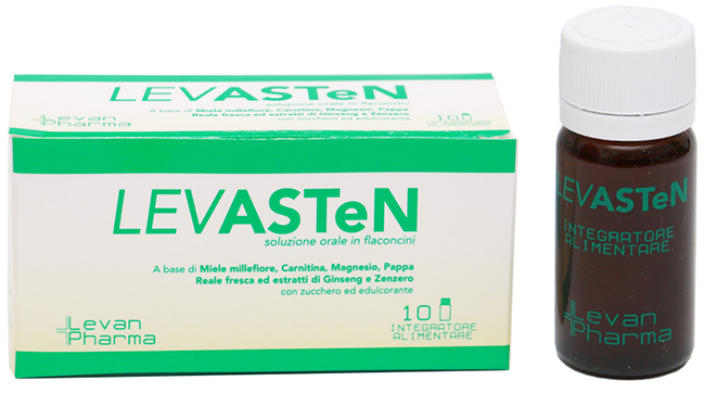 LEVASTEN 10 FLACONCINI DA 10 ML - Farmastop