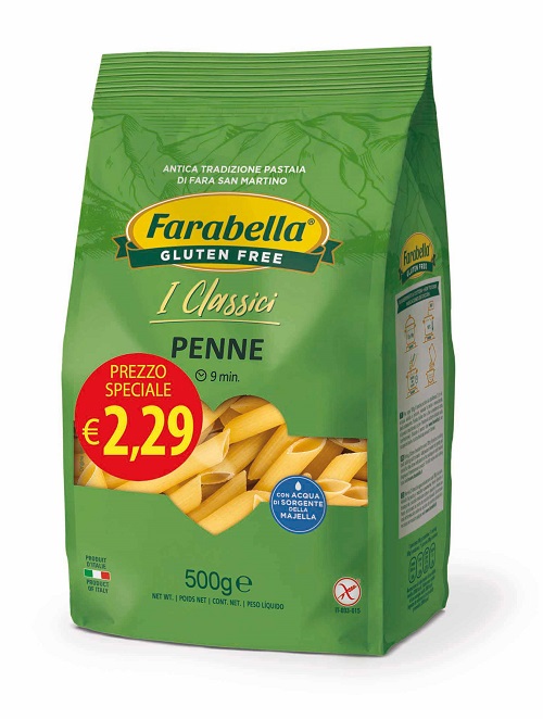 FARABELLA PENNE RIGATE PROMO 500 G - Farmastop
