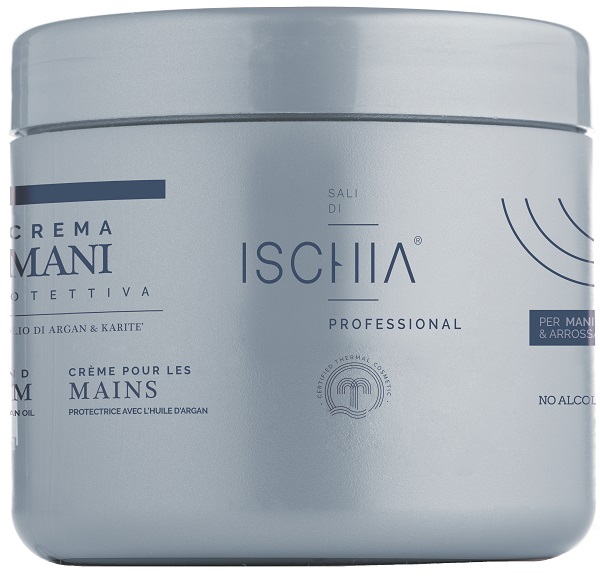 ISCHIA EAU THERMALE CREMA MANI PROTETTIVA ARGAN 500 ML - Farmastop