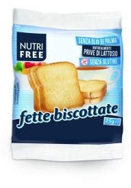 NUTRIFREE FETTE BISCOTTATE 25 G - Farmastop