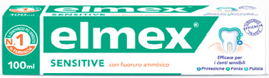 ELMEX DENTIFRICIO SENSITIVE CON FLUORURO AMMINICO 100 ML - Farmastop