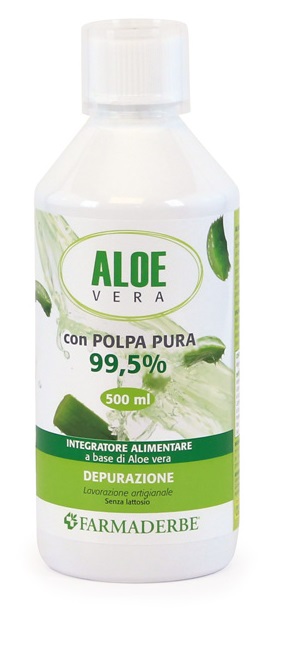 ALOE VERA SUCCO POLPA PURA 500 ML - Farmastop