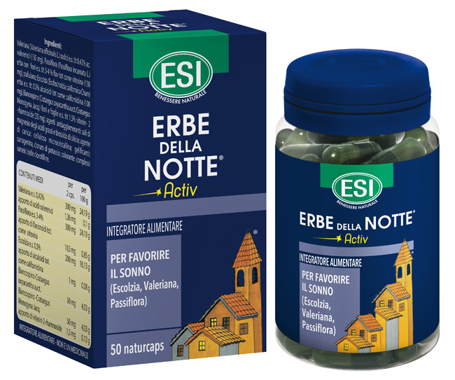 ESI ERBE DELLA NOTTE ACTIV 50 CAPSULE - Farmastop