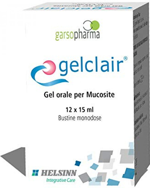 GELCLAIR GEL ORALE 12 BUSTINE MONODOSE DA 15ML - Farmastop