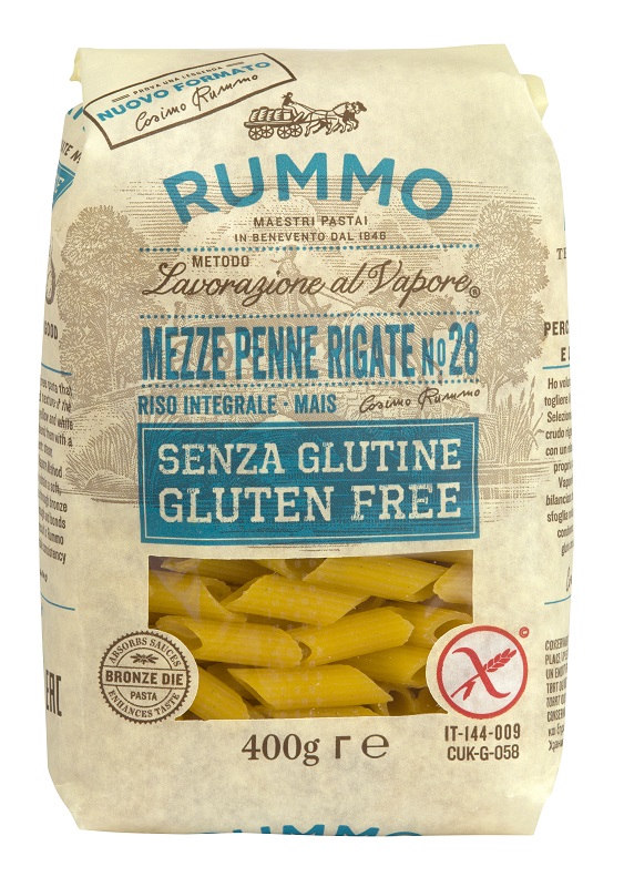 RUMMO MEZZE PENNE RIGATE NUMERO 28 400 G - Farmastop