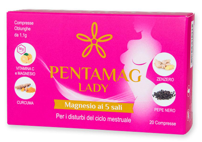 PENTAMAG LADY COMPRESSE 22 G - Farmastop