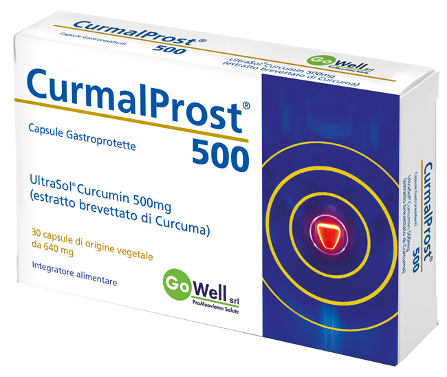 CURMALPROST 500 30 CAPSULE GASTROPROTETTE - Farmastop