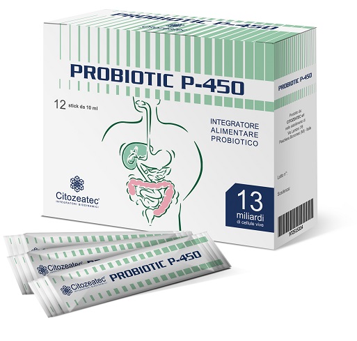 PROBIOTIC P-450 1 STICK MONODOSE 10 ML - Farmastop