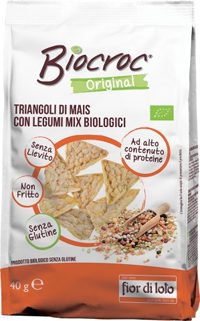 BIOCROC TRIANGOLI DI LEGUMI 40 G - Farmastop