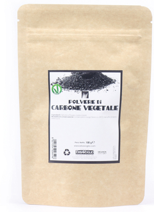 CARBONE VEGETALE POLVERE 100 G - Farmastop