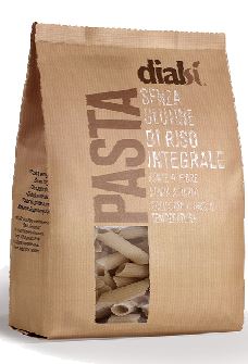 DIALSI' PASTA RISO INTEGRALE PENNE RIGATE NUMERO 34 400 G - Farmastop