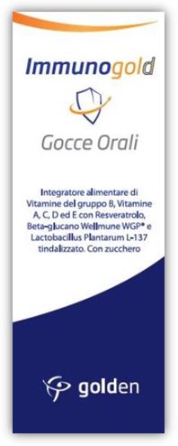 IMMUNOGOLD GOCCE ORALI 30 ML - Farmastop