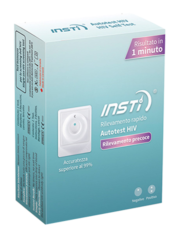 TEST DI AUTODIAGNOSI INSTI HIV INDIVIDUAZIONE ANTICORPI DELL'HIV SCREEN TEST - Farmastop