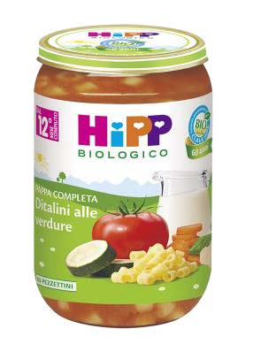 HIPP BIO DITALINI ALLE VERDURE 250 G - Farmastop