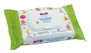 HIPP CARTA IGIENICA UMIDIFICATA 1X50 PEZZI - Farmastop