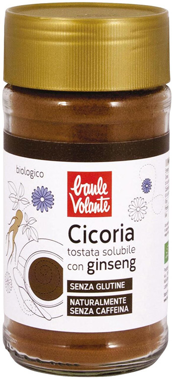 BAULE VOLANTE CICORIA TOSTATA SOLUBILE CON GINSENG 100 G - Farmastop