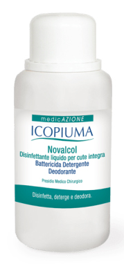 NOVALCOL DISINFETTANTE LIQUIDO ANTISETTICO CUTANEO 250 ML - Farmastop
