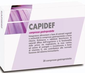 CAPIDEF 20 COMPRESSE GASTROPROTETTE - Farmastop