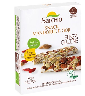 MONOPORZIONE MANDORLE GOJI 20 G - Farmastop