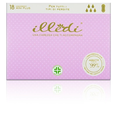 ILLEDI ASSORBENTI MINI PLUS 280 MM 18 PEZZI - Farmastop