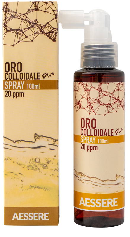 ORO COLLOIDALE PLUS SPRAY 20PPM 100 ML - Farmastop