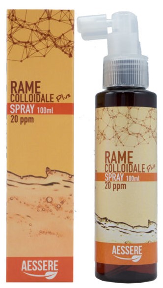 RAME COLLOIDALE PLUS SPRAY 20PPM 100 ML - Farmastop