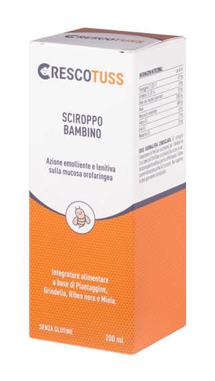 CRESCOTUSS SCIROPPO 200 ML - Farmastop