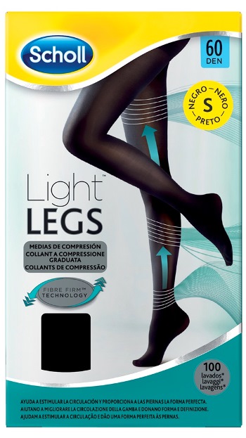 SCHOLL LIGHTLEGS 60 DENARI TAGLIA S COLORE NERO 1 PAIO - Farmastop