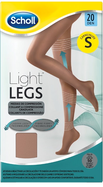 SCHOLL LIGHTLEGS 20 DENARI TAGLIA S COLORE NUDE 1 PAIO - Farmastop