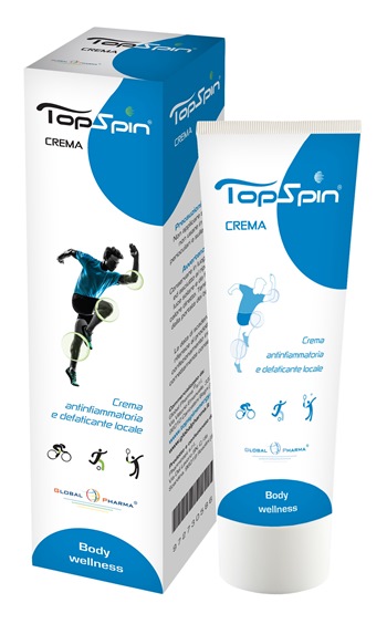 TOPSPIN CREMA ANTINFIAMMATORIA DEFATICANTE 100 ML - Farmastop