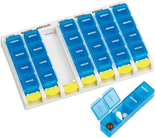 MEDS PORTAPILLOLE SETTIMANALE 4 DOSI MEDS - Farmastop