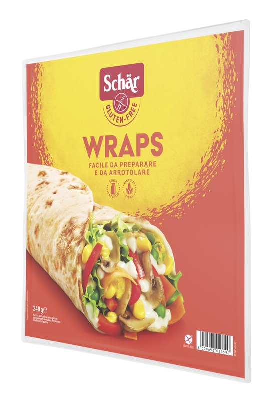 SCHAR WRAPS PIADINA ARROTOLABILE 240 G - Farmastop