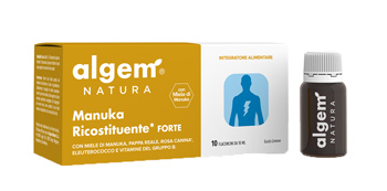 ALGEM MANUKA RICOSTITUENTE FORTE 10 FLACONCINI 10 ML - Farmastop