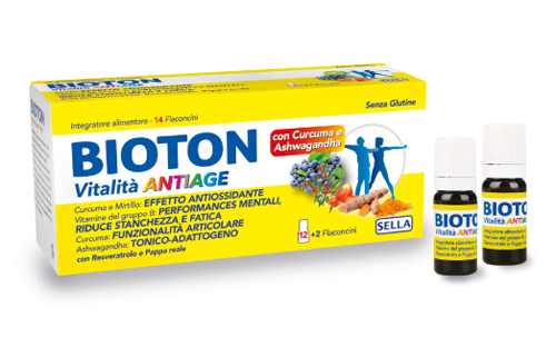 BIOTON VITALITA' ANTI AGE 14 FLACONCINI DA 10 ML - Farmastop