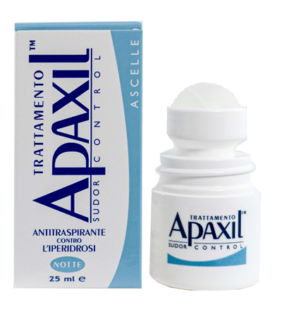APAXIL SUDOR CONTROL ASCELLE NOTTE 25 ML - Farmastop