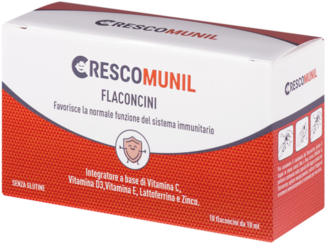 CRESCOMUNIL 10 FIALE 10 ML - Farmastop