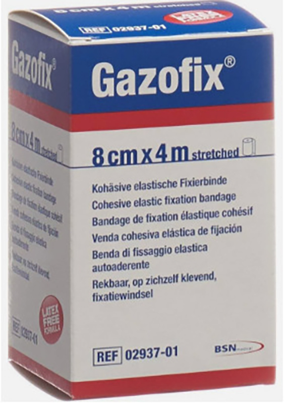 BENDA ELASTICA AUTOADESIVA GAZOFIX 8X400 CM - Farmastop