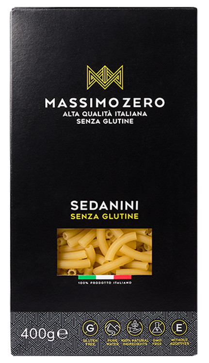 MASSIMO ZERO SEDANINI RIGATI 400 G - Farmastop