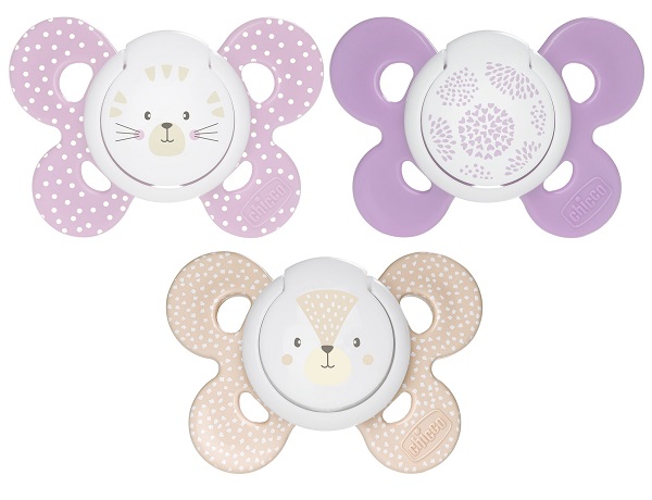CHICCO SUCCHIETTO COMFORT GIRL IN SILICONE 6-16 MESI 2 PEZZI - Farmastop