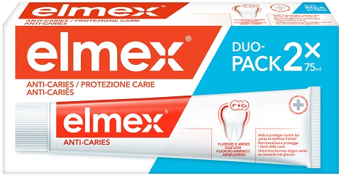ELMEX PROTEZIONE CARIE 2 X 75 ML - Farmastop