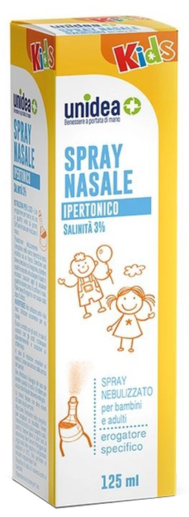 ACQUA DI MARE SPRAY IPERTONICA UNIDEA  125 ML - Farmastop