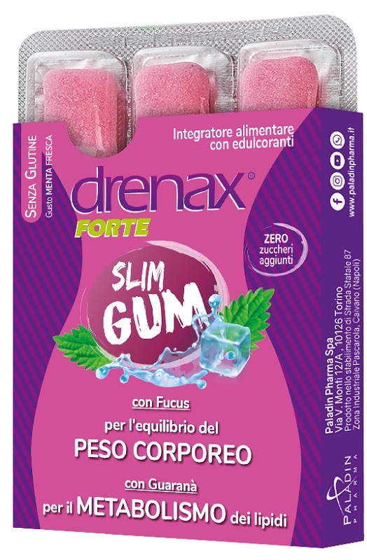 DRENAX SLIM DIMAGRANTE 9 GUM - Farmastop