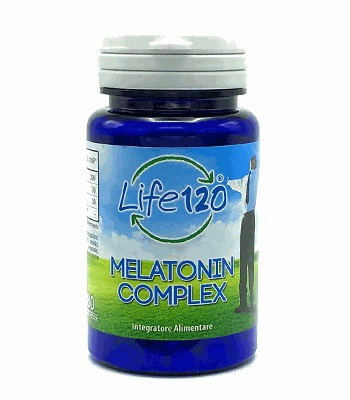 LIFE 120 MELATONINA COMPLEX 180 COMPRESSE - Farmastop