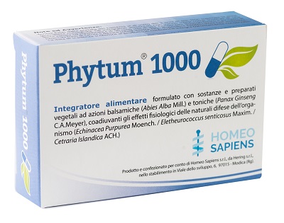 PHYTUM 1000 30 CAPSULE 500 MG - Farmastop