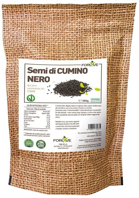 SEMI DI CUMINO NERO 350 G - Farmastop