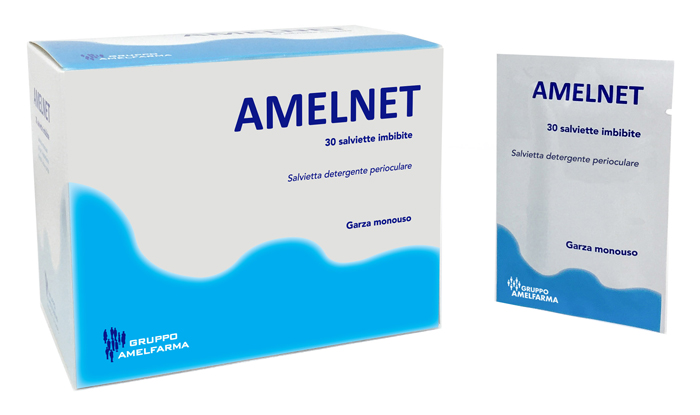 GARZE AMELNET OFTALMICHE MONOUSO 30 SALVIETTE - Farmastop