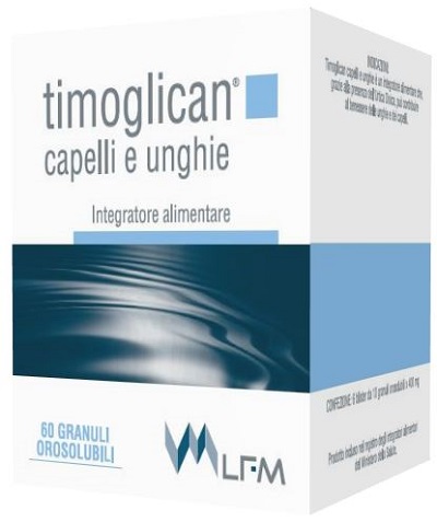 TIMOGLICAN CAPELLI E UNGHIE 60 GRANULI 24 G - Farmastop
