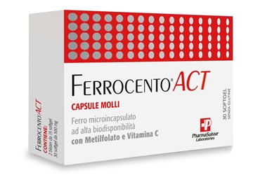 FERROCENTO ACT 30 CAPSULE MOLLI - Farmastop